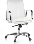 hjh OFFICE Profi Chefsessel VILLA 10 Ergonomischer B&uuml;rostuhl mit Armlehnen Leder