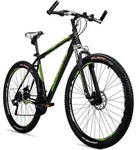 Bergsteiger Detroit 29 Zoll Mountainbike, geeignet ab 170 cm, Scheibenbremse, Shimano