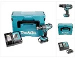 Makita DHP 482 RY1J Akku Schlagbohrschrauber 18V 62Nm im Makpac + 1x 1,5 Ah Akku +