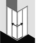 Kermi LIC2L075201AK Eck-Halbteil links LIGA C2L 0750x
