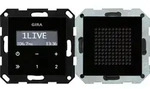 GIRA UP-Radio RDS Lautsprecher System 55 Schwarzglasoptik - Schwarz