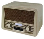 Soundmaster NR920HBR, Tragbar, Analog, DAB+, FM, 2,5 W, LCD, Blau - Braun