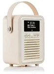 View Quest Retro Mini Radio DAB/DAB+/Bt Inkl. Powerbank, Beige - Creme