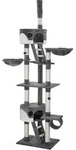 tectake&reg; Kratzbaum Hansi 243 bis 260 cm inklusive 2 Treppen, 2 Spielb&auml;llen,