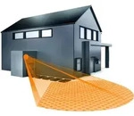 STEINEL ST 608810, Wand, Wei&szlig;, IP54, 2000 Lux, 140&deg;, CE