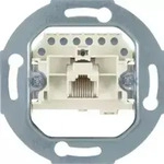 Berker 4538, RJ-45, Wei&szlig;, 125 V, 1 A, 22 mm, 10 St&uuml;ck(e) - Wei&szlig;