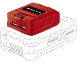 Einhell Power X-Change Akku USB-Akku-Adapter TE-CP 18 Li USB-Solo - Schwarz/Rot