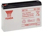 Yuasa Bleiakku 6 V, 7,0 Ah (7-6) Faston (4,8 mm) Bleiakku AKKU 6-7,0 Yuasa (NP7-6) -