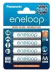 Panasonic eneloop AA Mignon Akku Ni-MH 1900 mAh 1,2V 4er-Pack wiederaufladbar - Wei&szlig;