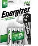 Wiederaufladbare Batterien Energizer AAA - 700 mAh POWER PLUS - 4 St&uuml;ck