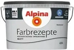 Alpina Farbrezepte Kieselstrand matt 2,5L - Grau