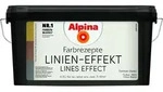 Alpina Farbrezepte LINIEN-EFFEKT 4,5 Liter - Wei&szlig;