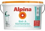 Alpina Badfarbe und K&uuml;chenfarbe wei&szlig; 5 l - Wei&szlig;