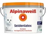 Alpina Seidenlatex Alpinawei&szlig; 1 L seidengl&auml;nzend - Wei&szlig;