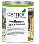 Osmo Landhausfarbe Anthrazitgrau 0,75 l - 11000156 - Wei&szlig;