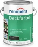 Remmers Deckfarbe schwarz 2,5 l, Holzlack - Schwarz