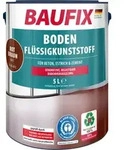 BAUFIX Boden-Fl&uuml;ssigkunststoff rotbraun matt, 5 Liter, Beton- und Bodenfarbe