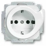 BJ Reflex SI Schuko Kombi 20EUCDR-214 mit Auswurfmechanismus alpinweiss - Wei&szlig;