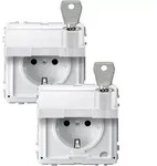 Merten SCHUKO-Steckdose pws MEG2318-7219 - Wei&szlig;