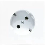 Jung LS520-45WW SCHUKO-Steckdose 45 Grad - Wei&szlig;