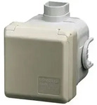MENNEKES 4130, Grau, IP44, 400 V, 32 A, 50 - 60 - Grau