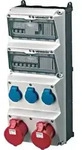 MENNEKES 940008, Typ F, 5P, Schrauben, Blau, Grau, Rot, Wei&szlig;, Kunststoff, IP44 -