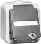 PEHA 00306011, Typ F, Grau, Kunststoff, 250 V, 16 A, 50/60 Hz - Grau