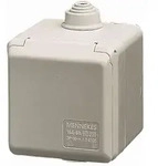 Mennekes 32A5P 6H400V Wanddose 4110 Cepex IP44 elektrograu - Grau