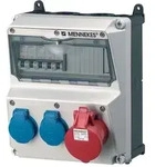 Mennekes Steckdosen-Kombination 920005 - Grau/Blau/Rot/Wei&szlig;