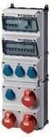 Mennekes 950007 - Typ F - 5P - Schrauben - Blau - Rot - Wei&szlig; - Kunststoff - IP44 -