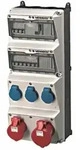 MENNEKES 940005, Typ F, 5P, Schrauben, Blau, Grau, Rot, Wei&szlig;, Kunststoff, IP44 -