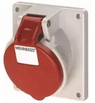 MENNEKES 1746, Gerade, 400 V, Rot, Wei&szlig;, IP44, 1 St&uuml;ck(e) - Rot/Wei&szlig;