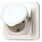 Gewiss FI-Steckdose GW95924 - Wei&szlig;