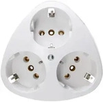 Kopp 100502000, Typ F, CEE 7/4, Wei&szlig;, Duroplast, IP20, 250 V - Wei&szlig;