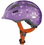 ABUS Smiley 2.0, Halber Helm, Formenbau, Helmvisier, Glanz - Violett