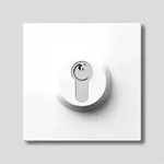 Siedle SM 611-01 W Schloss-Modul Wei&szlig;