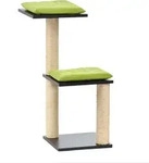 Silvio Design Katzenbaum Dara, Anthrazit, Gr&uuml;n, 22025104 - Grau/Gr&uuml;n
