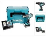 Makita DHP 482 RM1J Akku Schlagbohrschrauber 18V 62Nm im Makpac + 1x 4,0 Ah...