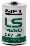 Saft Lithium-Batterie LS 14250 1/2AA 3,6V 1200 mAh (1er Pack) - Wei&szlig;