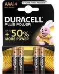 Duracell Plus Power, Einwegbatterie, AAA, Alkali, 1,5 V, 4 St&uuml;ck(e), Schwarz, Gold -