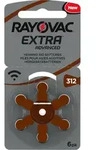 Rayovac V312, Einwegbatterie, Zink-Luft, 6 St&uuml;ck(e), H&ouml;rger&auml;t, Braun - Braun