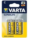 Varta Superlife C, Einwegbatterie, C, Zink-Karbon, 1,5 V, 1 St&uuml;ck(e), 50 mm - Gelb