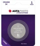 AgfaPhoto CR2450, Einwegbatterie, Lithium, 530 mAh