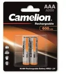 Camelion NH-AAA600-BP2, Wiederaufladbarer Akku, AAA, Nickel-Metallhydrid (NiMH), 1,2