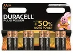 Duracell Plus Power, Einwegbatterie, AA, Alkali, 1,5 V, 8 St&uuml;ck(e), Schwarz, Orange