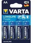 Varta High Energy AA, Einwegbatterie, AA, Alkali, 1,5 V, 4 St&uuml;ck(e), Blau, Silber -
