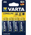 Varta 04106110414, Einwegbatterie, AA, Alkali, 4 St&uuml;ck(e), Blau, Gelb,