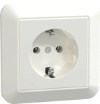 MERTEN MEG2301-1019 - CEE 7/3 - CEE 7/4 - Wei&szlig; - Thermoplast - 250 V - 16 A - Wei&szlig;