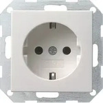 GIRA 018827, CEE 7/3, CEE 7/4, Wei&szlig;, 250 V, 16 A - Wei&szlig;