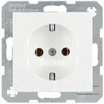 Hager 47431909, Typ F, Wei&szlig;, Kunststoff, Thermoplast, 250 V, 16 A, 50 - 60 - Wei&szlig;